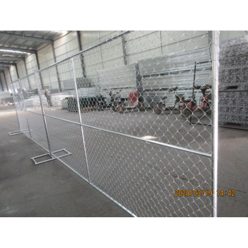 Temporary Removable Fencing galvanized construction movable chain link mesh Manufactory